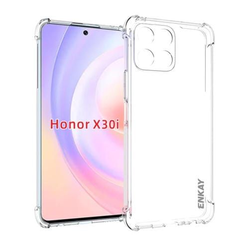 Funda TPU a prueba de golpes Enkay para Honor X30i (Transparente)
