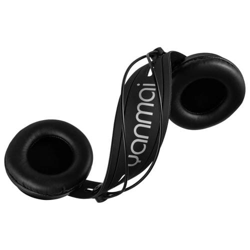 Auriculares Yanmai D68-A con Monitor de Grabación Livianos y Plegables (Dorado)