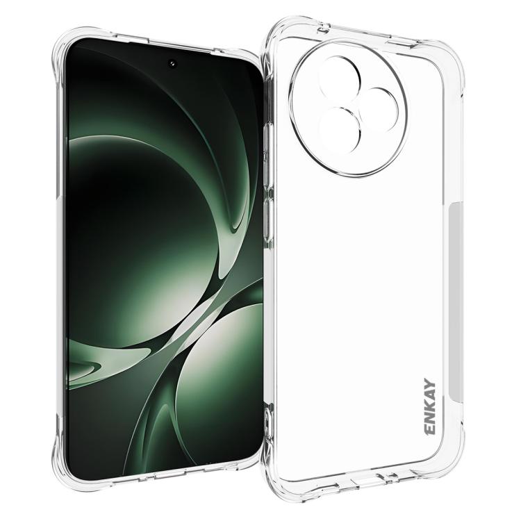 ENKAY Hat-Prince - Funda transparente de TPU a prueba de golpes para Redmi K80 Ultra
