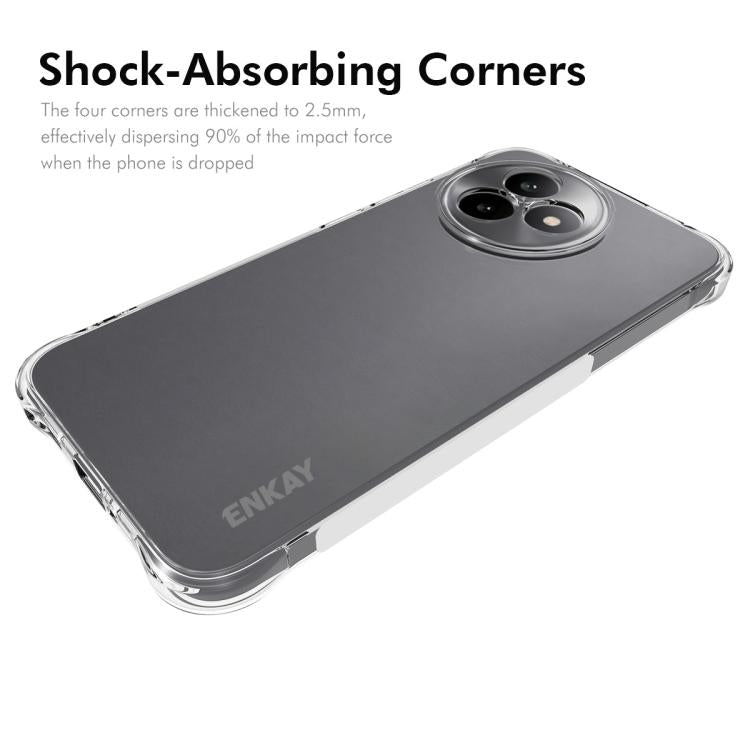 ENKAY Hat-Prince - Funda transparente de TPU a prueba de golpes para Redmi K80 Ultra