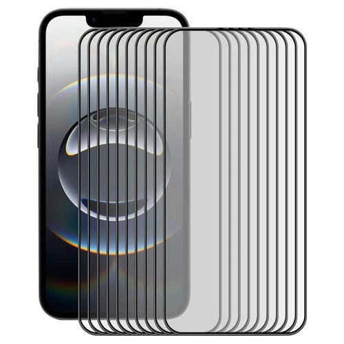 Película de Vidrio Templado Enkay para iPhone 16E con Pegamento Completo (10 Piezas)