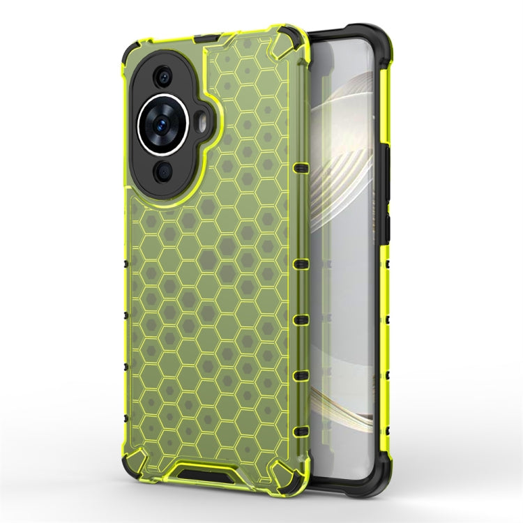 Estuche para Huawei Nova 11 Pro 4G a Prueba de Golpes Honeycomb (Verde)