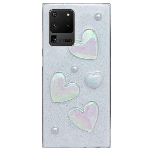 Funda Protectora TPU Samsung Galaxy S20 Ultra Love Epoxy (Transparente)