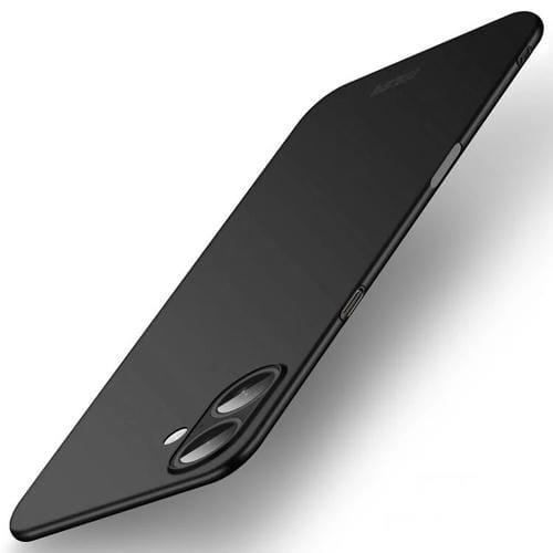 Funda rígida ultrafina de policarbonato esmerilado MOFI para iPhone 17 (negra)