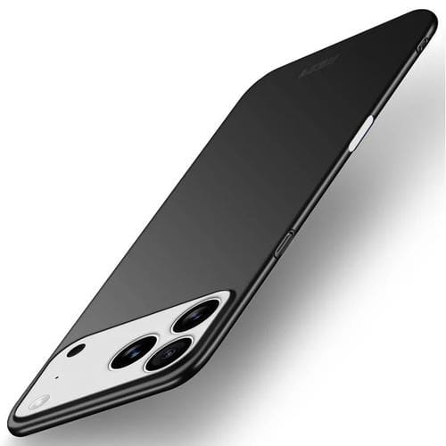 Funda rígida ultrafina de policarbonato esmerilado MOFI para iPhone 17 Pro (negra)