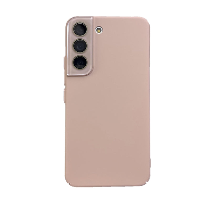 Para Samsung Galaxy S22 + 5G Leather Oil PC Estuche rígido para teléfono con todo incluido (rosa)