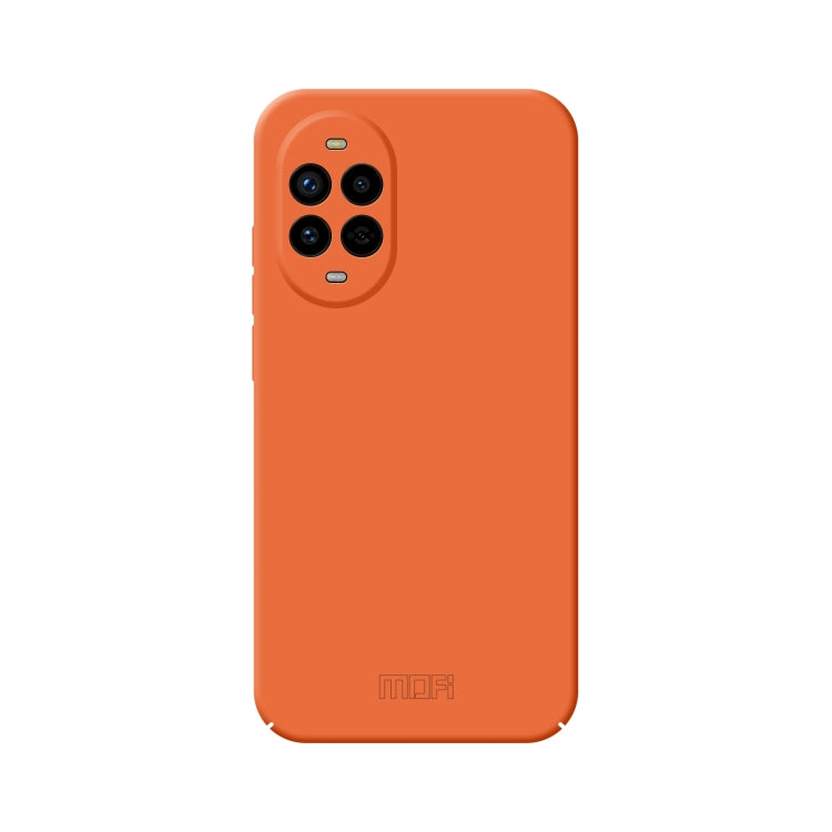 Funda para Teléfono Huawei Nova 13 Pro Mofi Qin Series con PC y Tacto Agradable (Naranja)