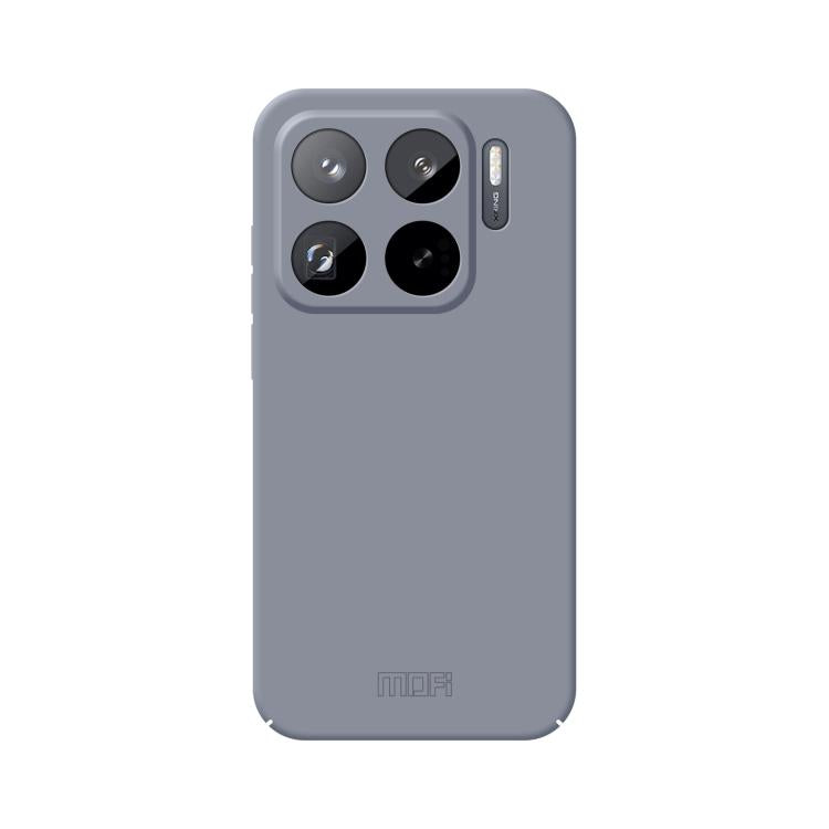 Funda de PC con diseño integral para Xiaomi 15s Pro MOFI Qin Series (gris)