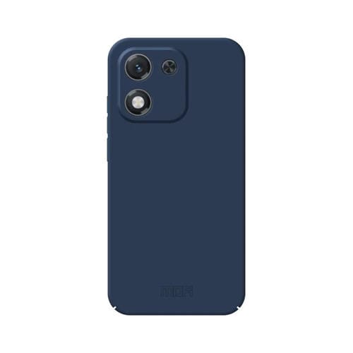 Funda para teléfono de PC con diseño integral y tacto suave MOFI Qin Series para Honor X70i (azul)
