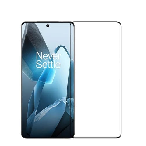 Película de Vidrio Templado Pinwuyo 9H 3D con Curvatura En Caliente para OnePlus 13 (Negro)