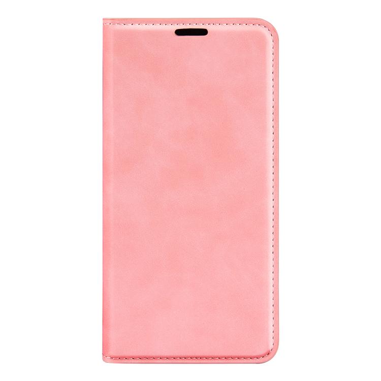 Funda de Cuero con Ventosa Magnética para OnePlus Ace 5 Pro Retro-Skin (Rosa)