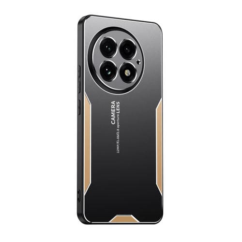 Funda Híbrida Metal y TPU para OnePlus 13 Blade Series (Dorada)