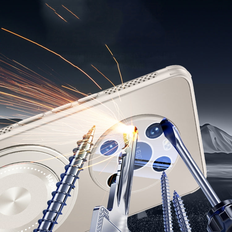 Funda para Teléfono Huawei Mate 40 Pro con Soporte Magsafe y Película para Lente (Gris Titanio)