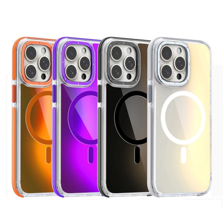Funda para Teléfono Magsafe iPhone 16E Degradado Dos Colores (Blanca)