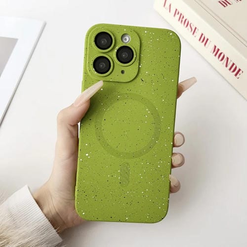 Funda para iPhone 11 Pro TPU Starry Sky a Prueba de Golpes Magsafe (Verde)