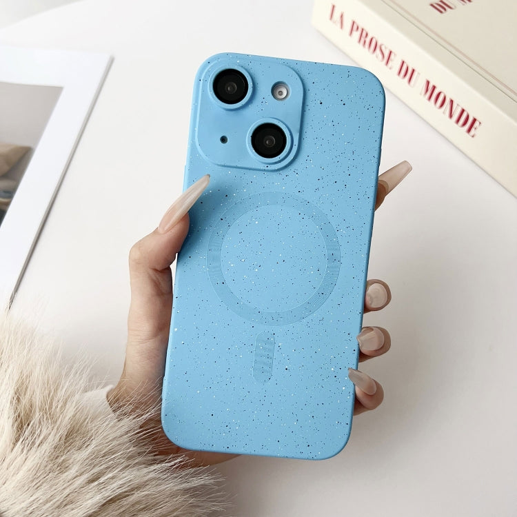 Funda para iPhone 14 TPU con Diseño Cielo Estrellado y Magsafe (Azul Sierra)