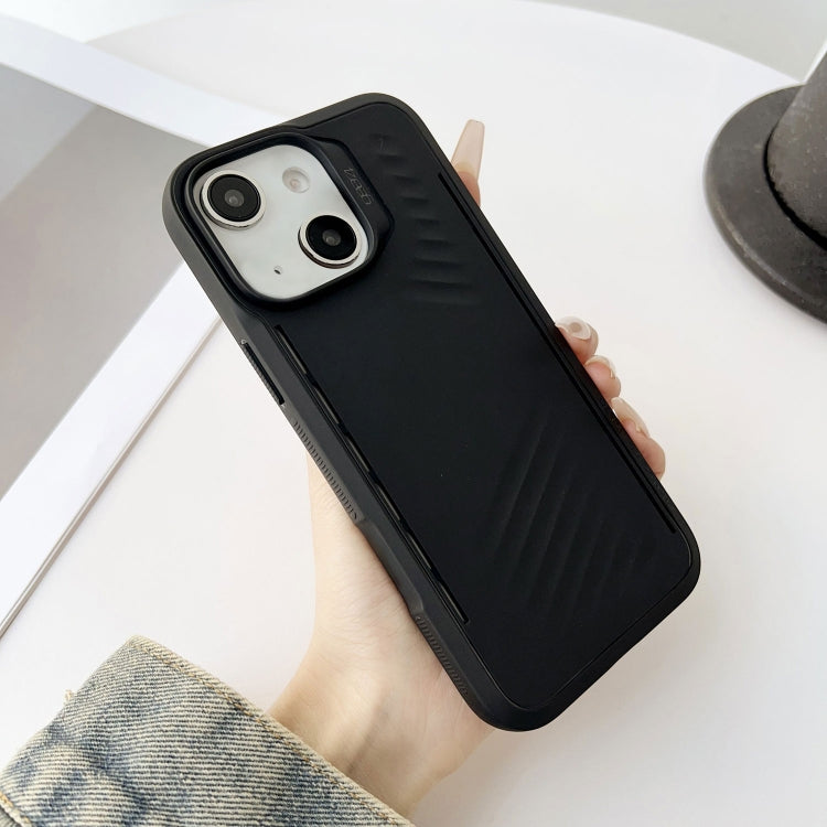 Funda TPU a Prueba de Golpes Gaer4 con Imitación Magsafe para iPhone 14 (Negra)