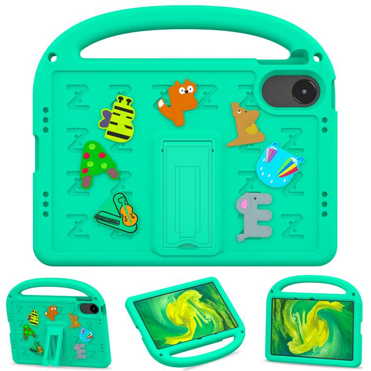 Funda de EVA a prueba de golpes para Xiaomi Redmi Pad 2 11 2025 con diseño de gorrión (verde glaciar)