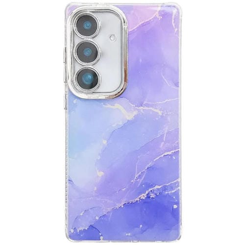 Funda para TelĂ©fono Samsung Galaxy A25 5G Textura MĂĄrmol Galvanizado (Azul PĂșrpura)