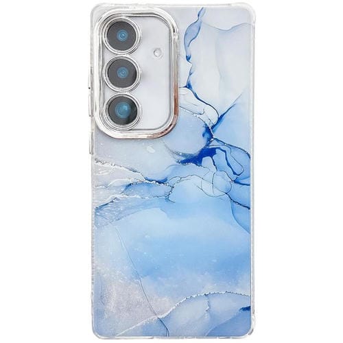 Funda para Teléfono Samsung Galaxy A25 5G Textura Mårmol Galvanizado (Azul)