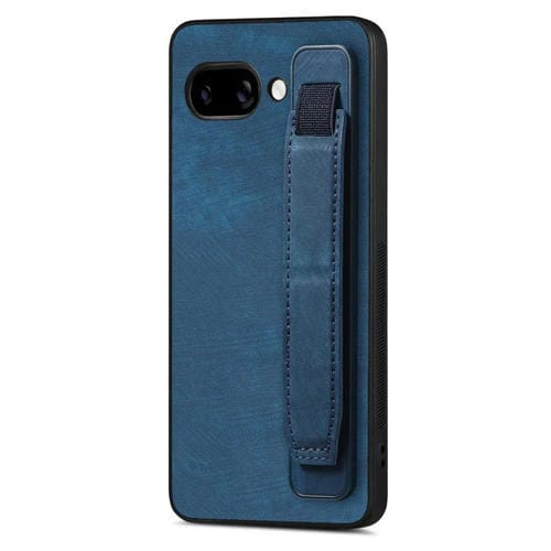 Funda de Cuero con Correa para la Muñeca Google Pixel 9A (Azul)