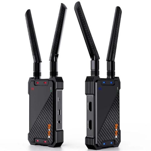 Transmisor y Receptor de Video HD 1080P Bovbox 081 Extensor HDMI Inalámbrico Alcance 400 m Enchufe Reino Unido