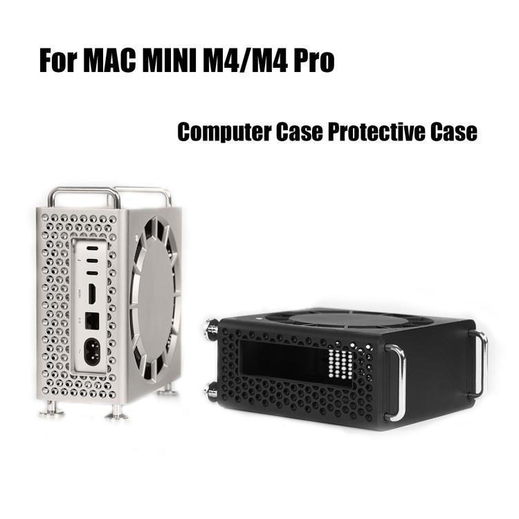 Funda protectora Mac Mini M4 y M4 Pro para computadora (Blanco)