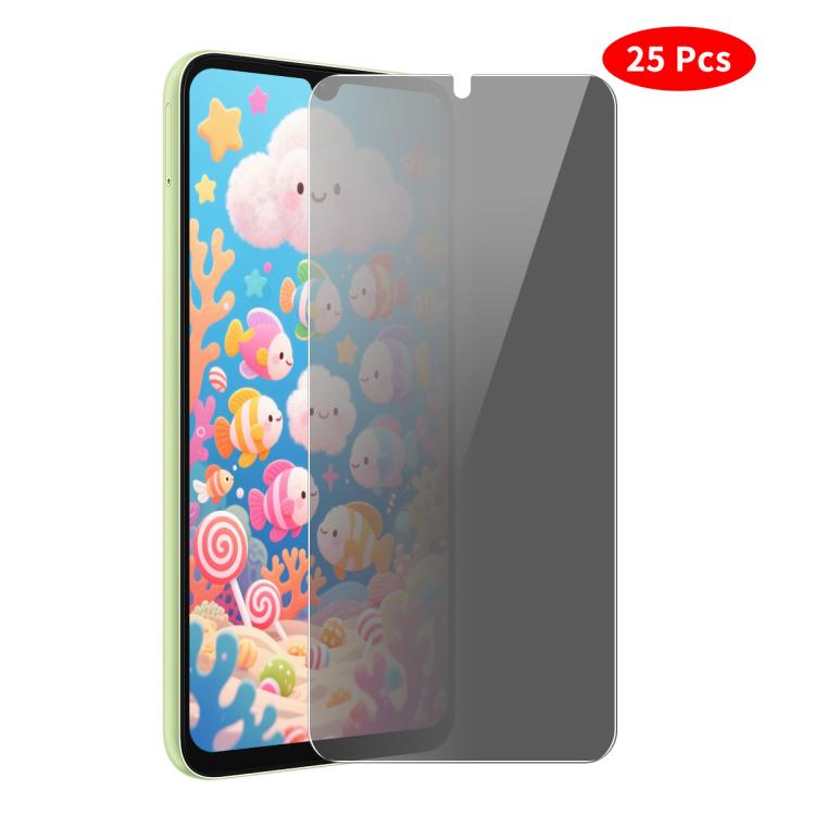 JUNSUNMAY - 25 protectores de pantalla de privacidad de vidrio templado para Samsung Galaxy A16 5G
