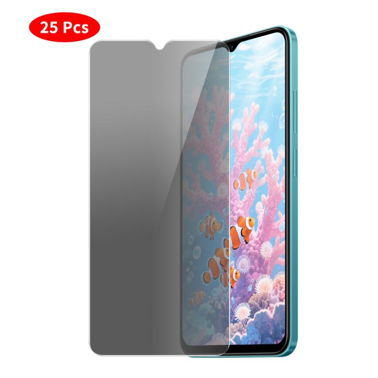 JUNSUNMAY - 25 protectores de pantalla de privacidad de vidrio templado para Samsung Galaxy Xcover 7