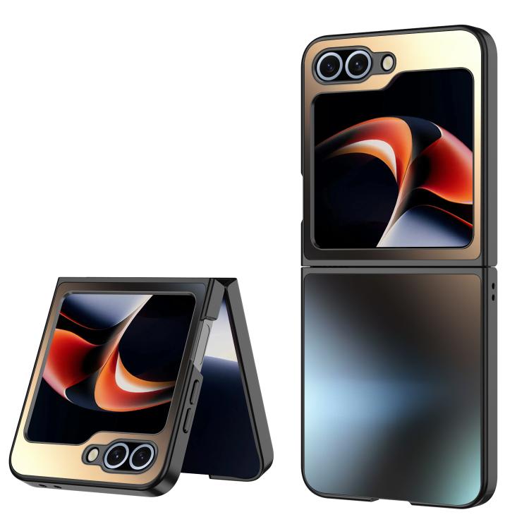 Funda plegable antigolpes con acabado esmerilado AG para Samsung Galaxy Z Flip7 5G (negra)