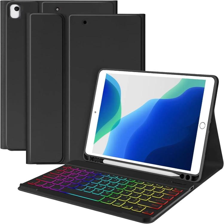 Funda con teclado magnético Bluetooth a color para iPad Pro 11 (2021/2022) (Negro Premium)