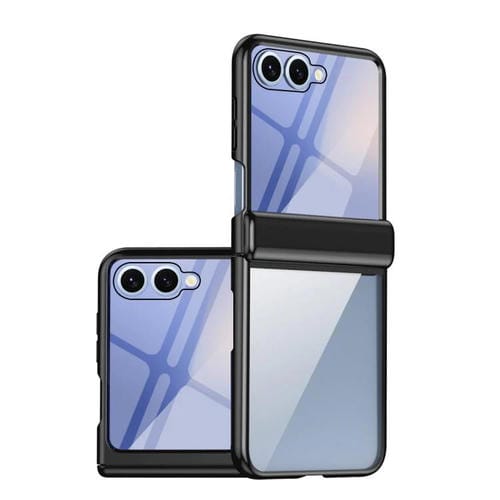 Funda plegable antigolpes para Samsung Galaxy Z Flip7 FE 5G Cold Ice (negra)