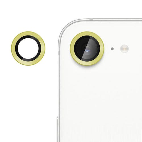 For iPhone 16e Kalebol No Flicker Ultra-Thin Individual Camera Lens Tempered Glass Film(Gold)