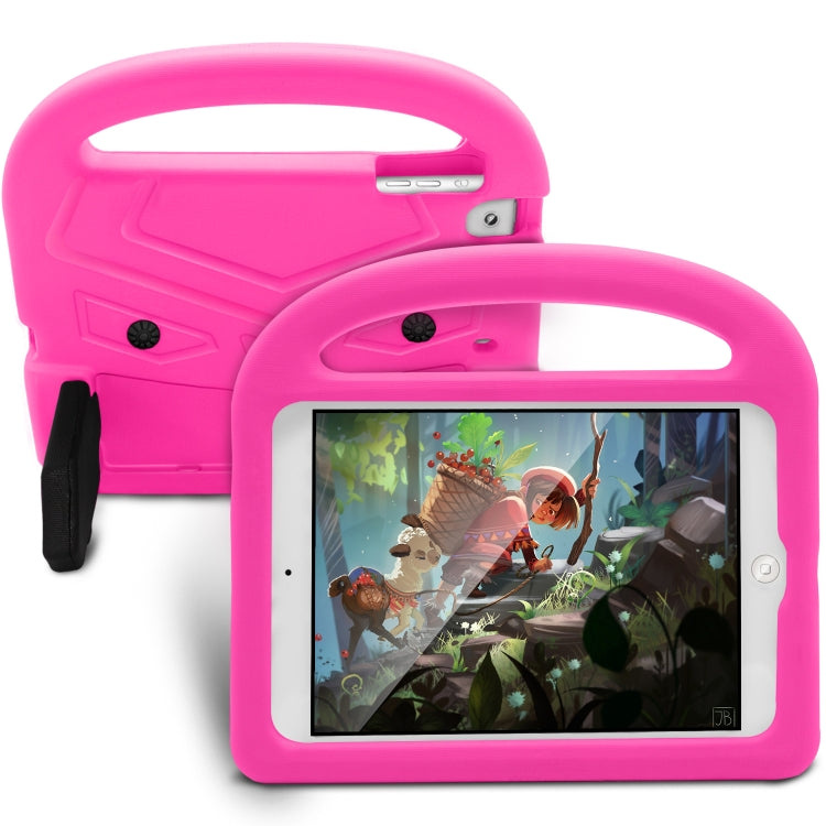 Carcasa Protectora para iPad Mini 5/4/3/2/1 Sparrow Style Eva Anticaída Plana para Niños (Rosa)