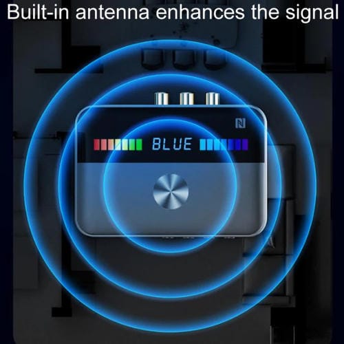 Adaptador de Audio Bluetooth Oms-M13 Receptor y Transmisor Bluetooth 5.3
