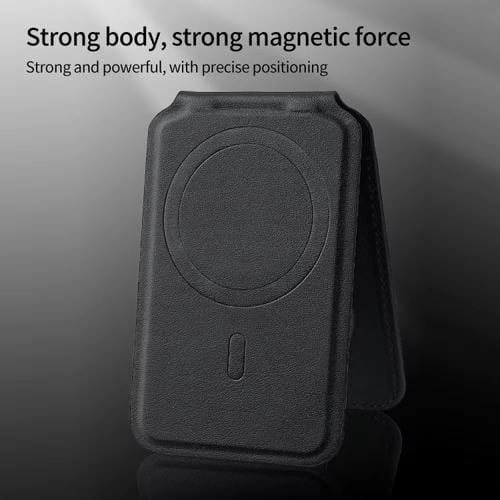 Billetera Tarjetero Magsafe para iPhone 16/15/14/13 Series con Soporte Ajustable (Gris)