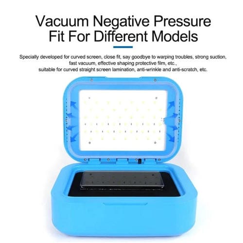 Machine Laminator sous vide Sunshine S-918B Plus avec écrans LCD de téléphones mobiles et boîte de durcissement par UV (prise américaine 110 V)