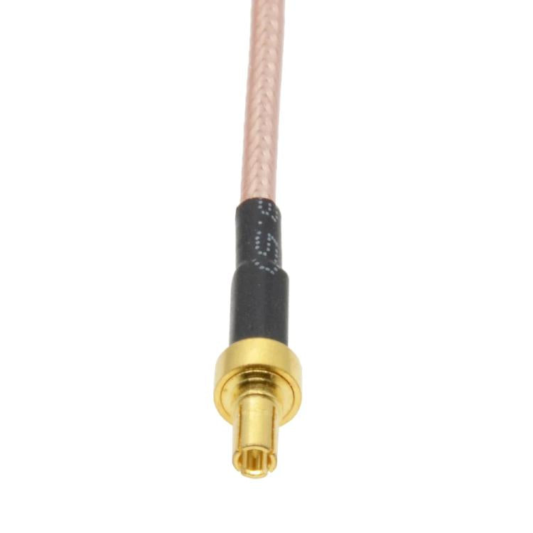 Cable Coaxial RF 30 cm con Conector Macho F a Conector Macho CRC9 Cable Puente RG316