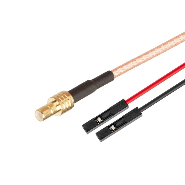 Cable Adaptador Extensión Prueba RF SMB Macho a Hembra Dual Dupont RG316 0,3 m