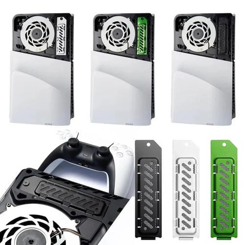 Copertura antipolvere Dissipatore di calore SSD M.2 PS5 Slim PS5 Pro Slot di espansione Radiatore (Argento)