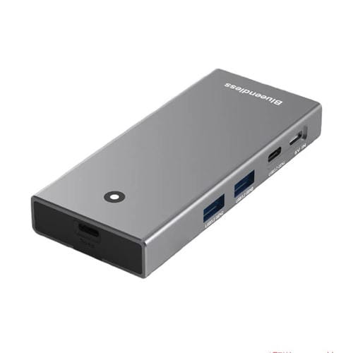 Concentrador de Disco Duro Blueendless M.2 Nvme/Sata Doble Protocolo con USB 10G x2 y Tipo-C 10G 5V 2A