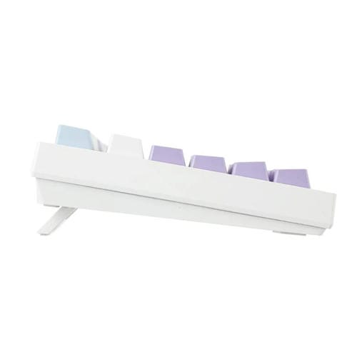 Teclado Mecánico para Juegos Ajazz Ak820 Pro Inalámbrico Bluetooth Tres Modos Junta Intercambiable Pantalla TFT (Flying Fish Spindle Purple)