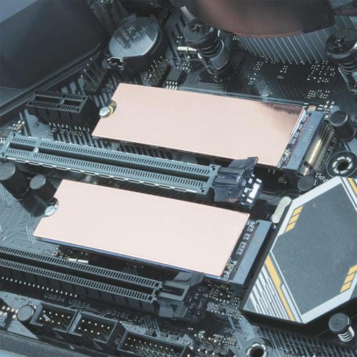 Disipador de Calor de Cobre Puro Jeyi Icopper-3 para M.2 2280 Nvme SSD en Portátiles y PC