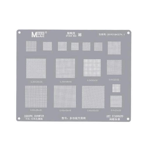 Wire Mesh Multi-Purpose Maant Multifunctional Universal High Temperature Square Holes Rounded Corners Step 0.3-0.5