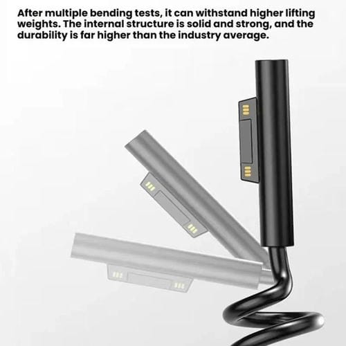 Cargador Rápido Microsoft Surface Laptop 65 W 15 V 4 A con Puerto USB-A 5 V 1 A Adaptador CA Enchufe Británico