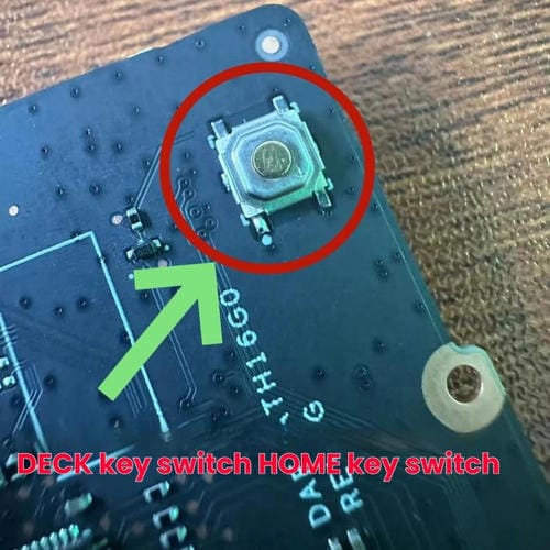 Pulsante Inizio Palm Steam Deck Interruttore di Movimento (Pulsante Inizio)