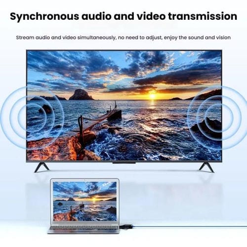 Minitransmisor de Vídeo HD Pway Dt258 Compatible con HDMI 120 M 1080P