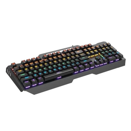 Teclado mecánico iMICE GK-400 para juegos con cable USB y RGB (Inglés)