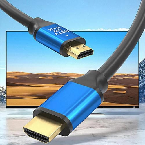 Cable HDMI VegGieg V2.0 4K60Hz conexión video para decodificador TV monitor proyección 5 m (Negro)