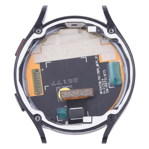 LCD-Bildschirm Samsung Galaxy Watch 4 SM-R870 mit Rahmen (Schwarz)